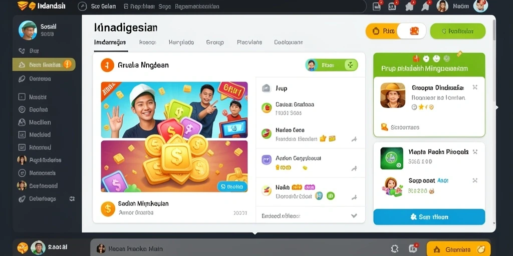 Screenshot aksi seru saat menyelesaikan misi dalam permainan.